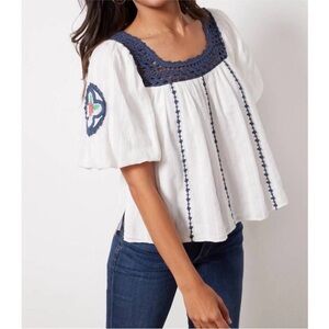 CLEOBELLA Navi Blouse - White - NWOT